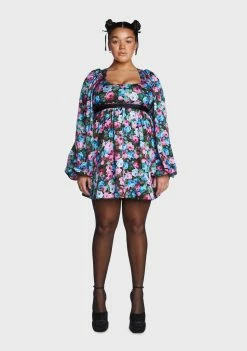 For Love & Lemons Plus Maggie Mini Dress