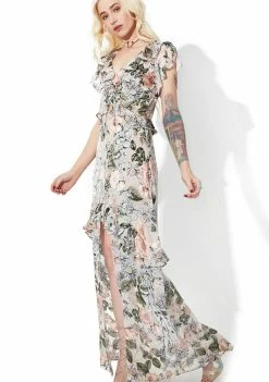 For Love & Lemons Luciana Maxi Dress Dresses