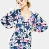 For Love & Lemons Wyatt Floral Mini Dress Dresses