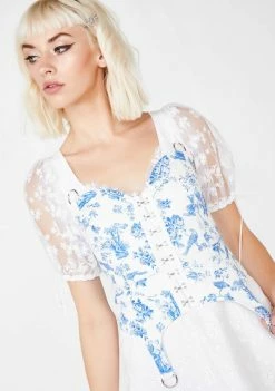 For Love & Lemons Pierre Bustier Top