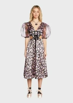For Love & Lemons Dresses Maddison Midi Dress