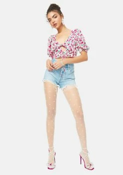 Flash Sale π For Love & Lemons Tops Petal Floral Blouse βοΈ 6 For Love & Lemons Tops Petal Floral Blouse