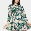 For Love & Lemons Dresses Shiloh Floral Mini Dress