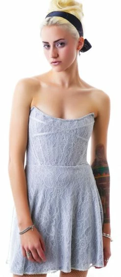 For Love & Lemons Corset Mini Dress