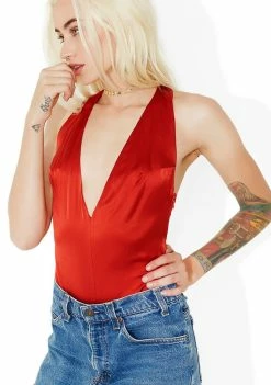 For Love & Lemons Aries Bodysuit Tops