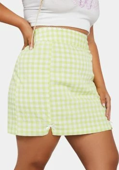 For Love & Lemons Plus Maureen Mini Skirt