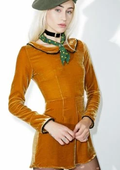 For Love & Lemons Collette Romper Jumpsuits & Rompers