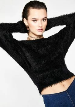 For Love & Lemons Lou Slouchy Sweater Tops