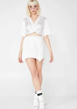 For Love & Lemons Bottoms Davenport Mini Skirt