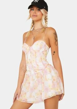 For Love & Lemons Carrie Mini Dress