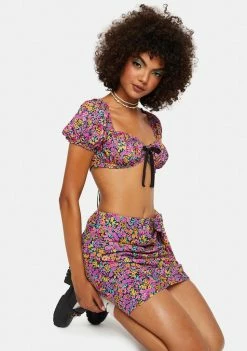 For Love & Lemons Maud Crop Top