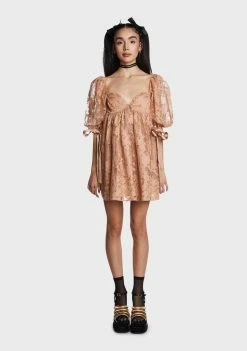 For Love & Lemons Louisa Mini Dress Dresses