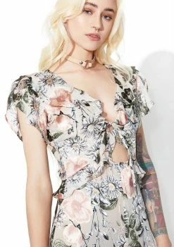 For Love & Lemons Luciana Maxi Dress Dresses
