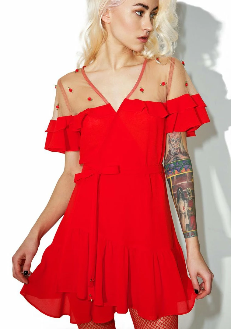 Budget π For Love & Lemons Little Rosette Robe π 1 For Love & Lemons Little Rosette Robe