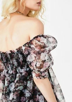 For Love & Lemons Faye Babydoll Dress Dresses