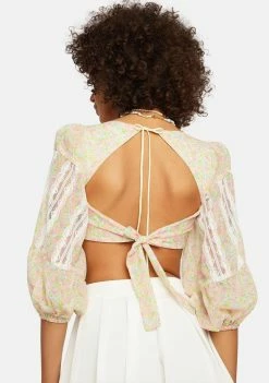Hot Sale 𧨠For Love & Lemons Dani Bra Top π€© 7 For Love & Lemons Dani Bra Top