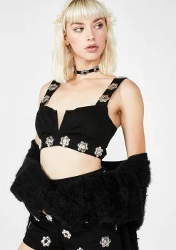 For Love & Lemons Ace Grommet Bra Top Tops
