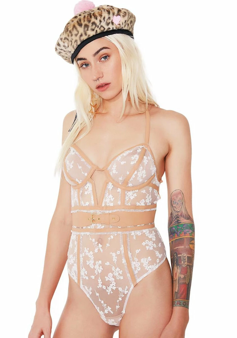 Budget π For Love & Lemons Lingerie & Sleepwear Rosebud Embroidery Bodysuit π 2 For Love & Lemons Lingerie & Sleepwear Rosebud Embroidery Bodysuit