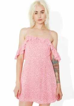 For Love & Lemons Aurora Ruffle Dress