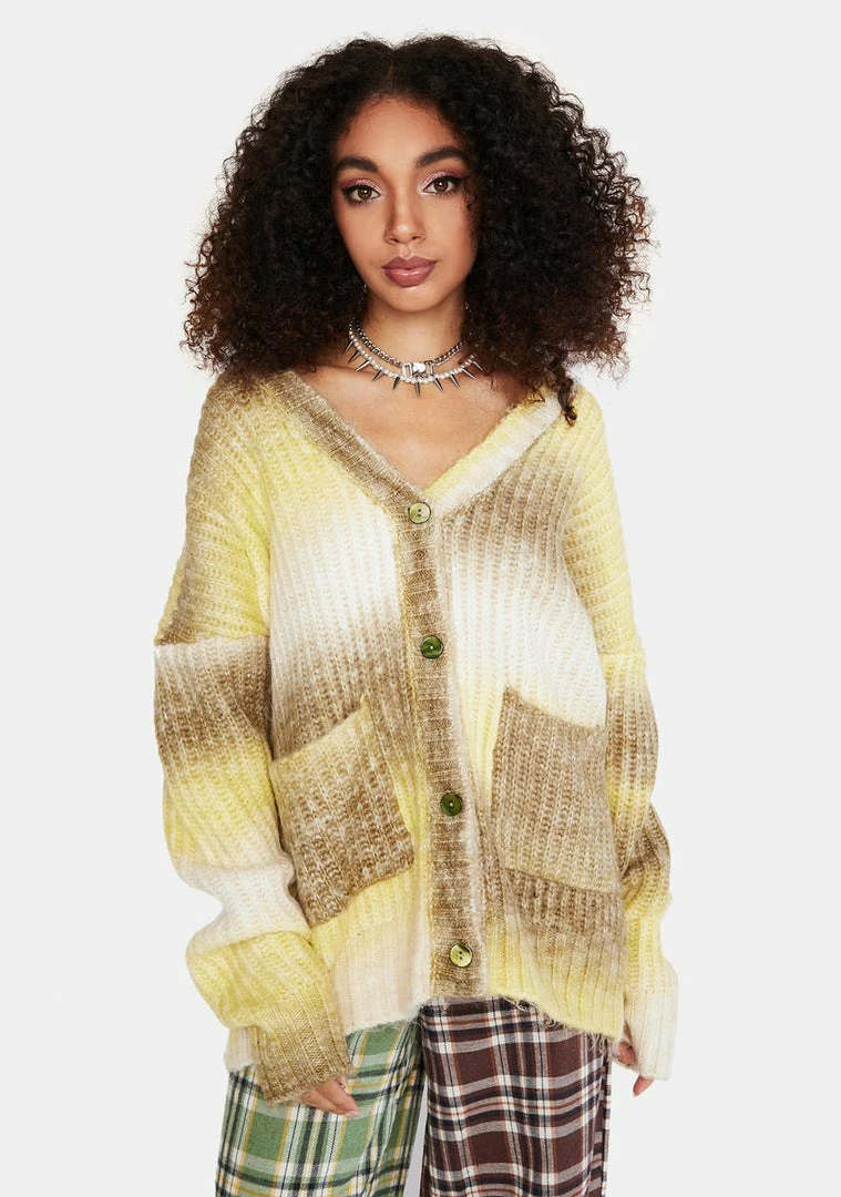 Cheapest π For Love & Lemons Green Celeste Knit Cardigan π 1 For Love & Lemons Green Celeste Knit Cardigan