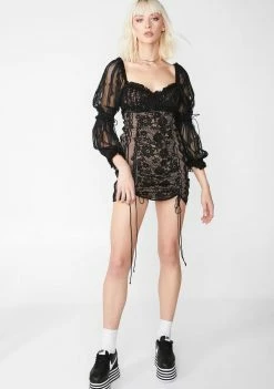 For Love & Lemons Monroe Mini Dress Dresses