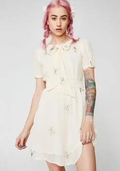 For Love & Lemons Dresses Scorpion Babydoll Mini Dress