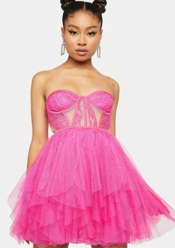 For Love & Lemons Dresses Rosario Mini Dress