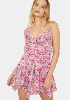For Love & Lemons Kacey Mini Dress