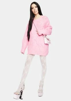 Top 10 π For Love & Lemons Carly Knit Sweater π 6 For Love & Lemons Carly Knit Sweater