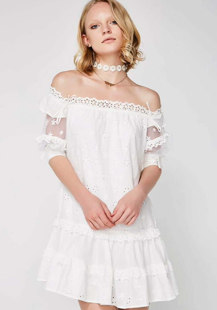 Best Pirce π For Love & Lemons Hermosa Eyelet Swing π Dress βοΈ 1 For Love & Lemons Hermosa Eyelet Swing Dress