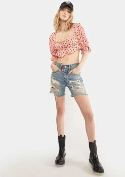 Budget π For Love & Lemons Keeley Crop Top Tops π 6 For Love & Lemons Keeley Crop Top Tops