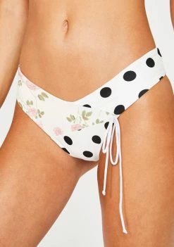For Love & Lemons Neapolitan Thong Bikini Bottoms Swim