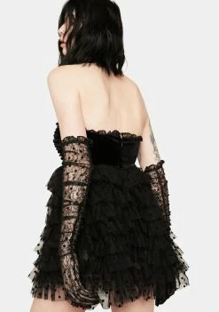 For Love & Lemons Jourdan Off The Shoulder Mini Dress Set Dresses