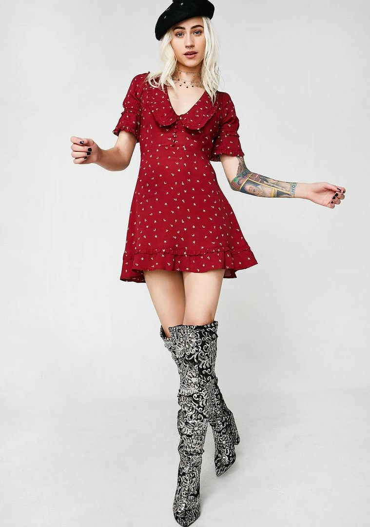 Cheapest π For Love & Lemons La Tez Mini π Dress π― 5 For Love & Lemons La Tez Mini Dress
