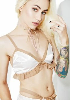 For Love & Lemons Lucienne Triangle Bra Lingerie & Sleepwear