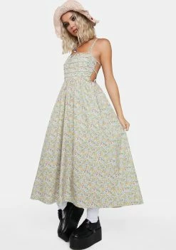 For Love & Lemons Midi & Maxi Raleigh Midi Dress