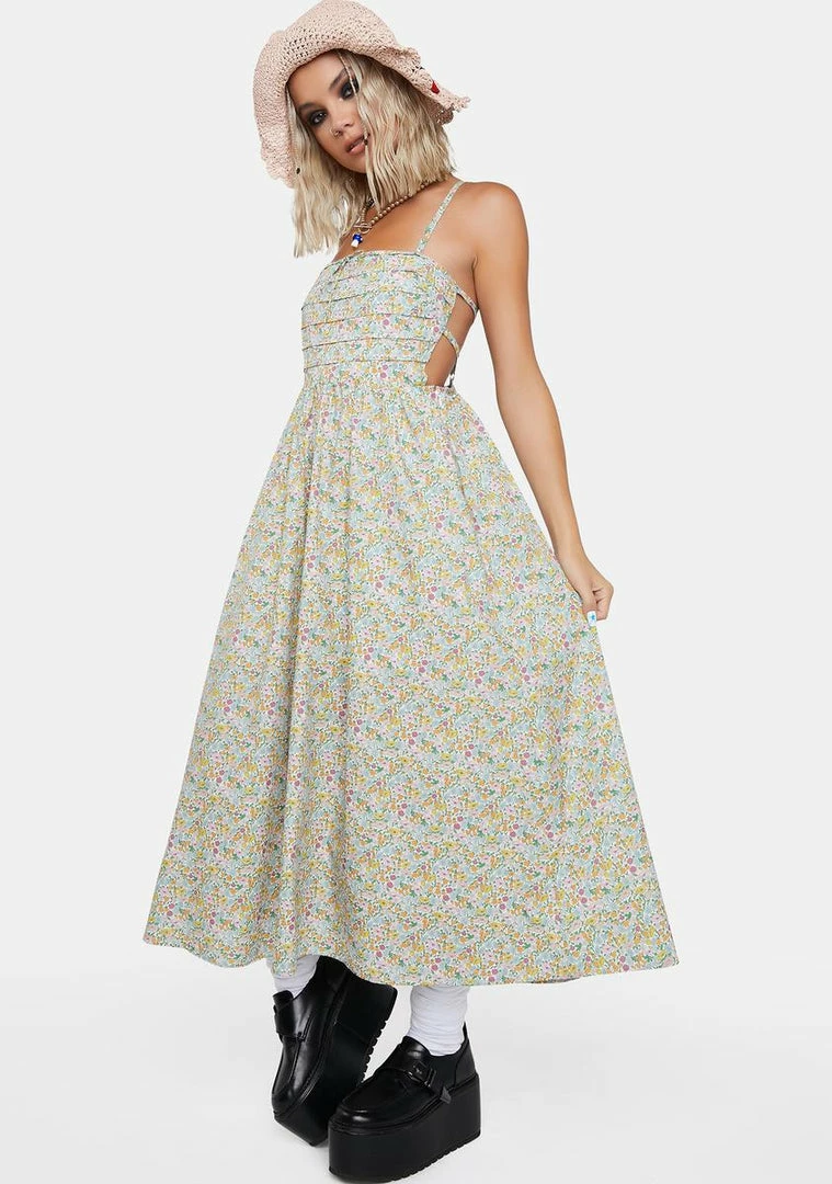 Outlet π For Love & Lemons Midi & Maxi Raleigh Midi π Dress β€οΈ 2 For Love & Lemons Midi & Maxi Raleigh Midi Dress