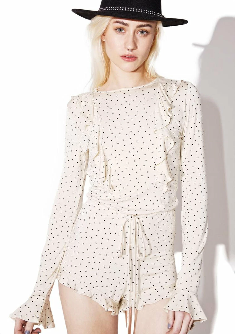 Buy π For Love & Lemons Jumpsuits & Rompers Emanuelle Romper π 1 For Love & Lemons Jumpsuits & Rompers Emanuelle Romper