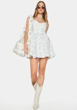 For Love & Lemons Maisie Mini Dress Dresses