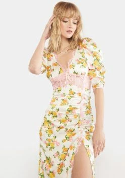 For Love & Lemons Dresses Emma Midi Dress