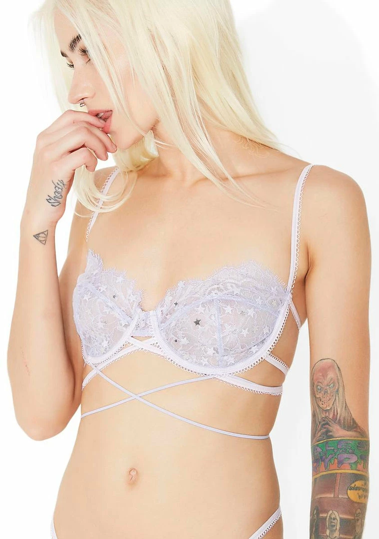 Outlet π For Love & Lemons Lavender Twilight Underwire Bra Lingerie & Sleepwear π 3 For Love & Lemons Lavender Twilight Underwire Bra Lingerie & Sleepwear