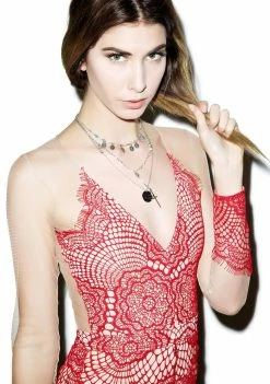 For Love & Lemons Antigua Mini Dress Dresses