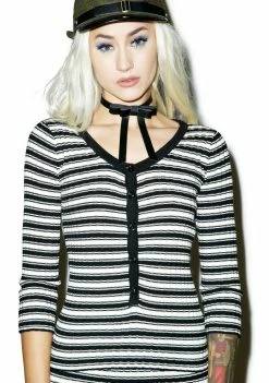 For Love & Lemons Ziggy Button Up Top Tops