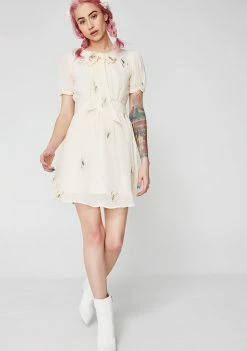 For Love & Lemons Dresses Scorpion Babydoll Mini Dress