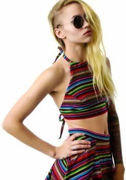 For Love & Lemons Tops New Mexico Crop Top