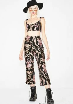 New β For Love & Lemons Brocade Crop Top π₯ 9 For Love & Lemons Brocade Crop Top