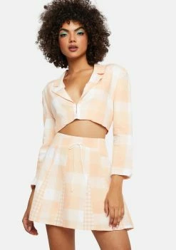 For Love & Lemons Eugenie Mini Skirt Bottoms