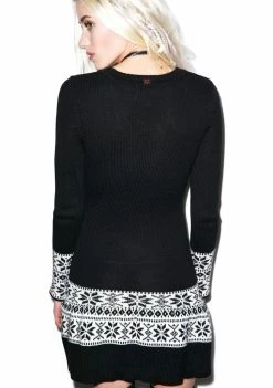 For Love & Lemons Ice Skate Mini Dress Dresses