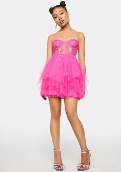 For Love & Lemons Dresses Rosario Mini Dress