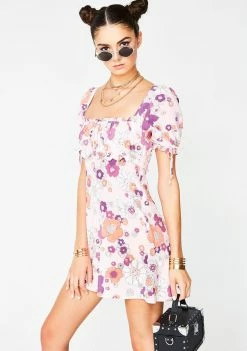 For Love & Lemons Magnolia Mini Dress Dresses